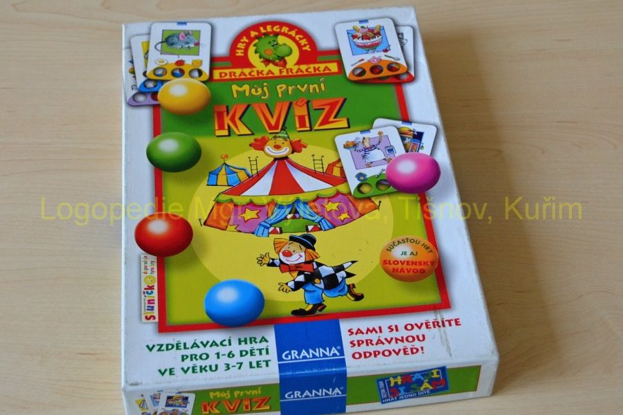 Logopedické pomůcky Logopedie Mgr. Bohuslava Výletová