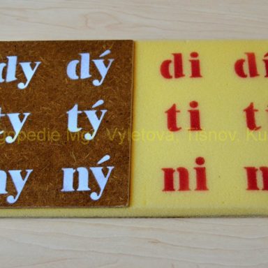 Logopedické pomůcky Logopedie Mgr. Bohuslava Výletová
